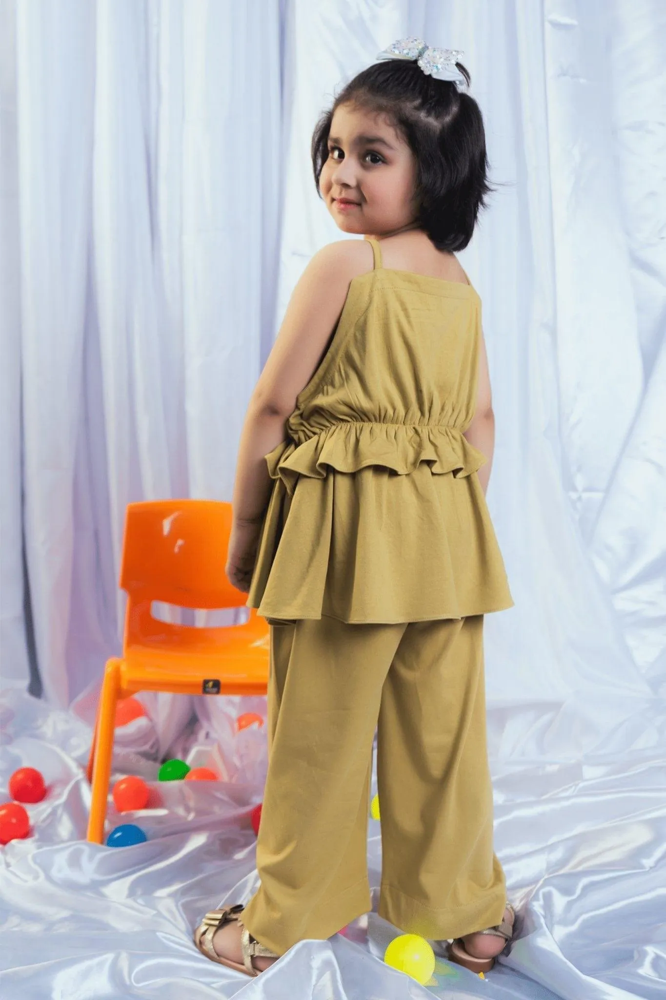 2PC Girl - Printed Jersey Suit
