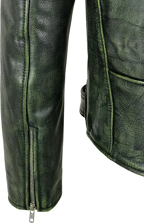 AEW Jon Moxley Leather Biker Jacket