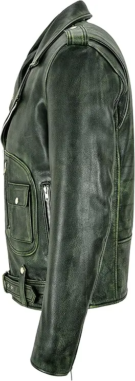 AEW Jon Moxley Leather Biker Jacket