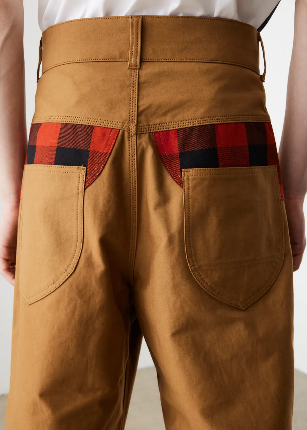 Cotton Satin Pants