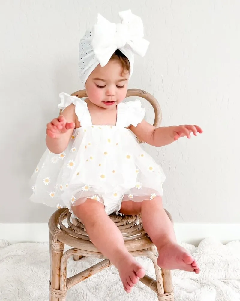 Dixie Dress Romper - Pickin' Daisies