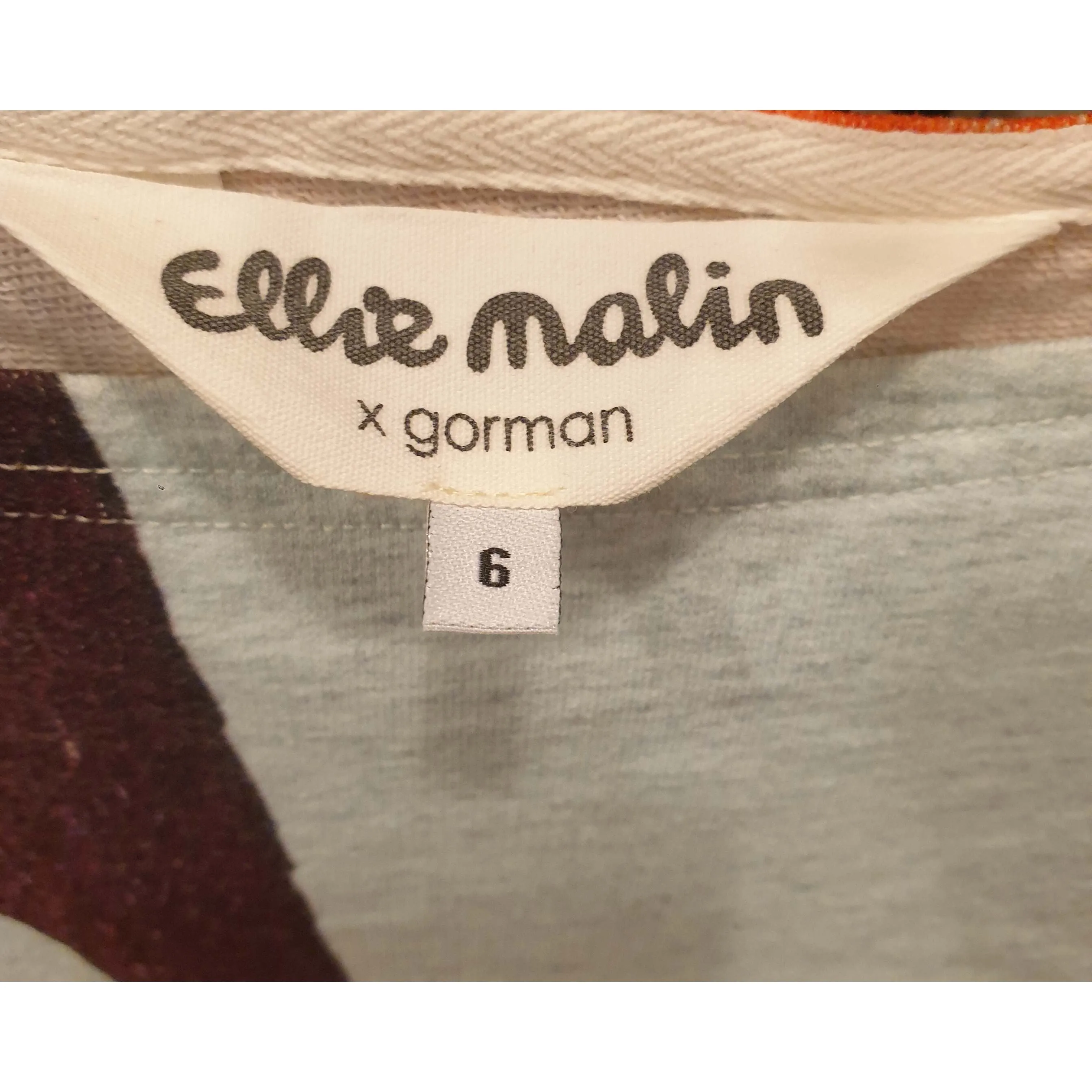 Gorman x Ellie Malin preloved cotton dress size 6 (fits size 6-8)
