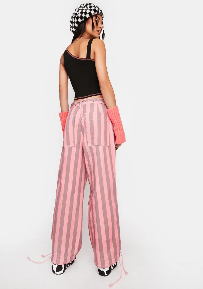 Hello Darling Striped Pants