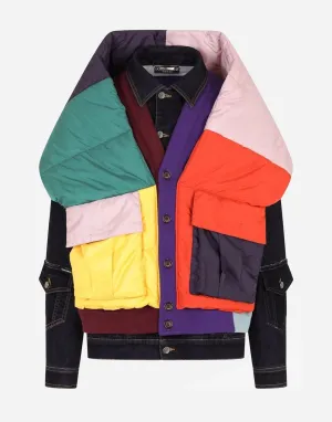 Layered Patchwork Jacket