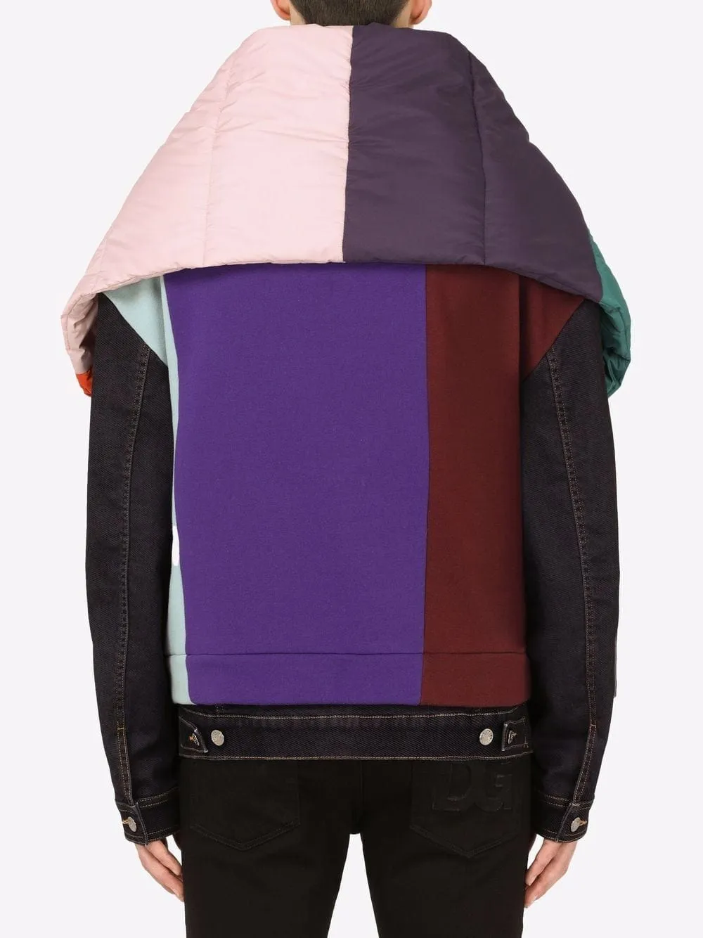 Layered Patchwork Jacket