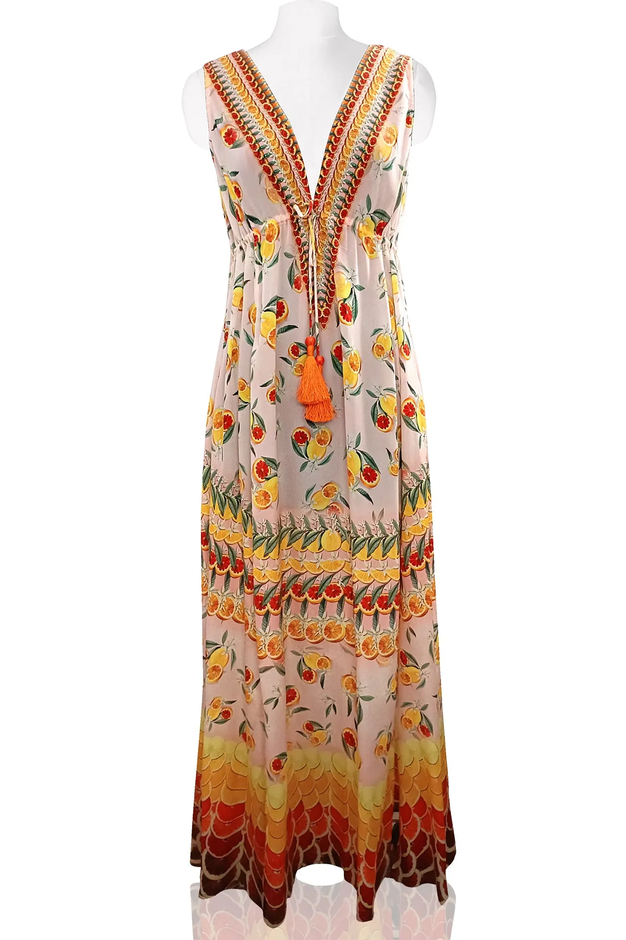 Lemon Party Wear Dress