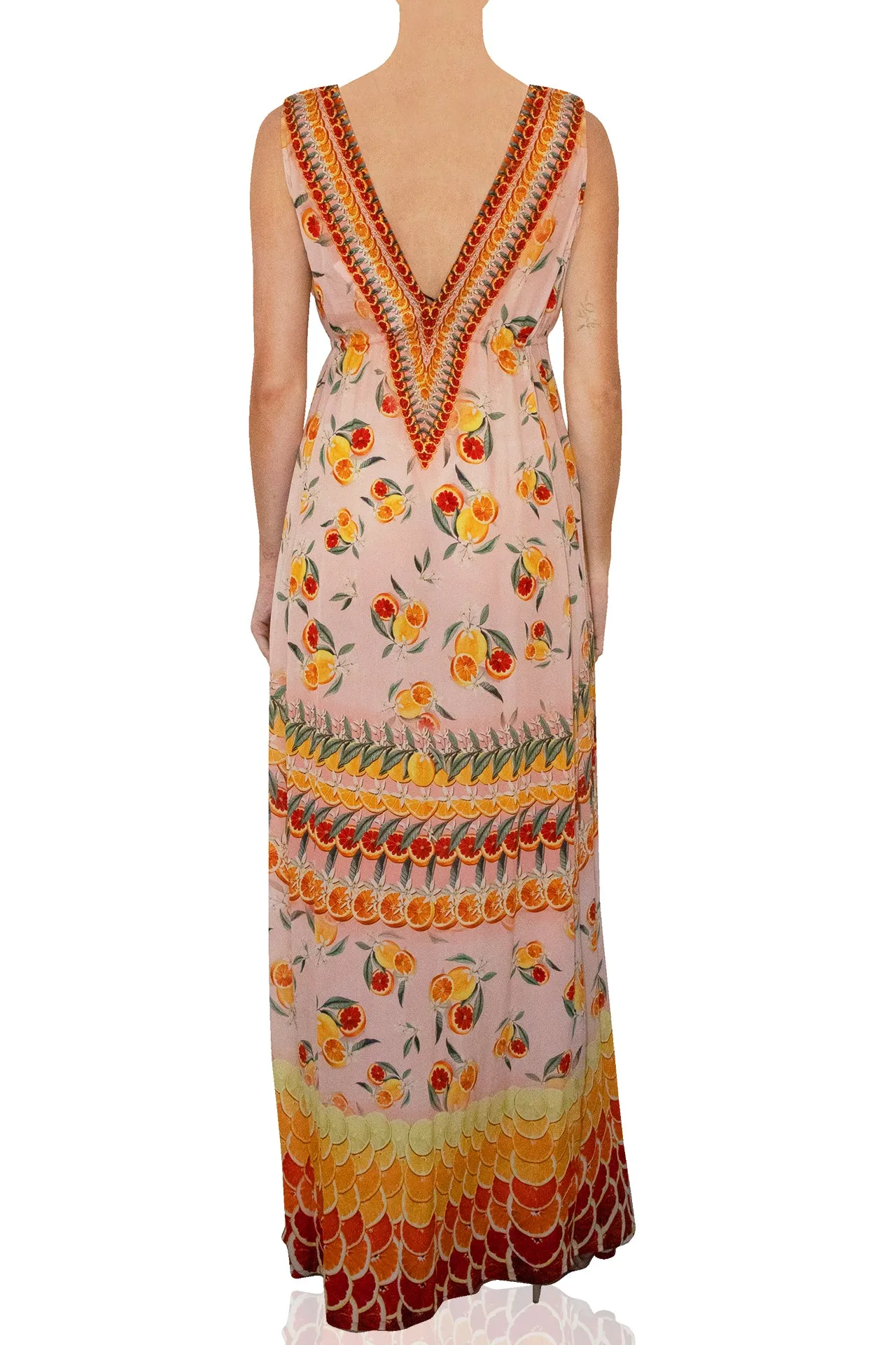 Lemon Party Wear Dress