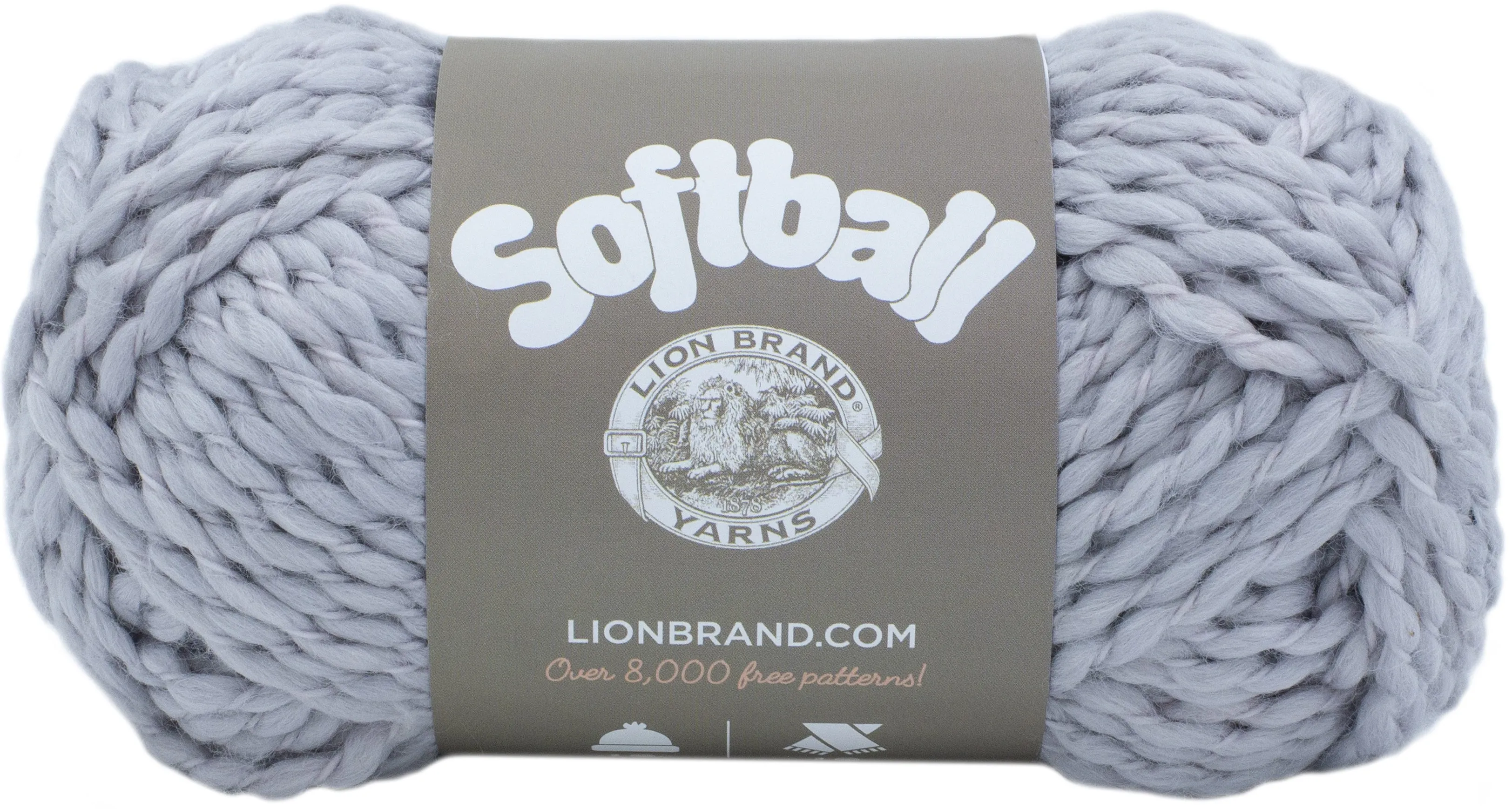 Lion Brand Softball Yarn - Mercury - 3.5oz/100g*