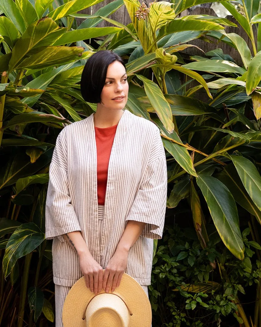 Martine Jacket - Stripe - Final Sale