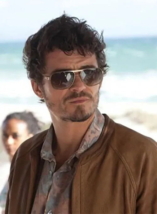 ORLANDO BLOOM ZULU LEATHER JACKET
