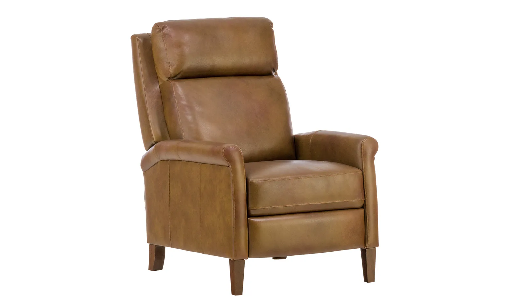 Page Leather Push Back Recliner