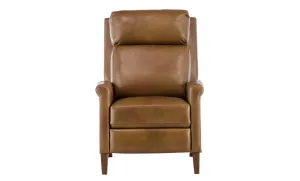 Page Leather Push Back Recliner