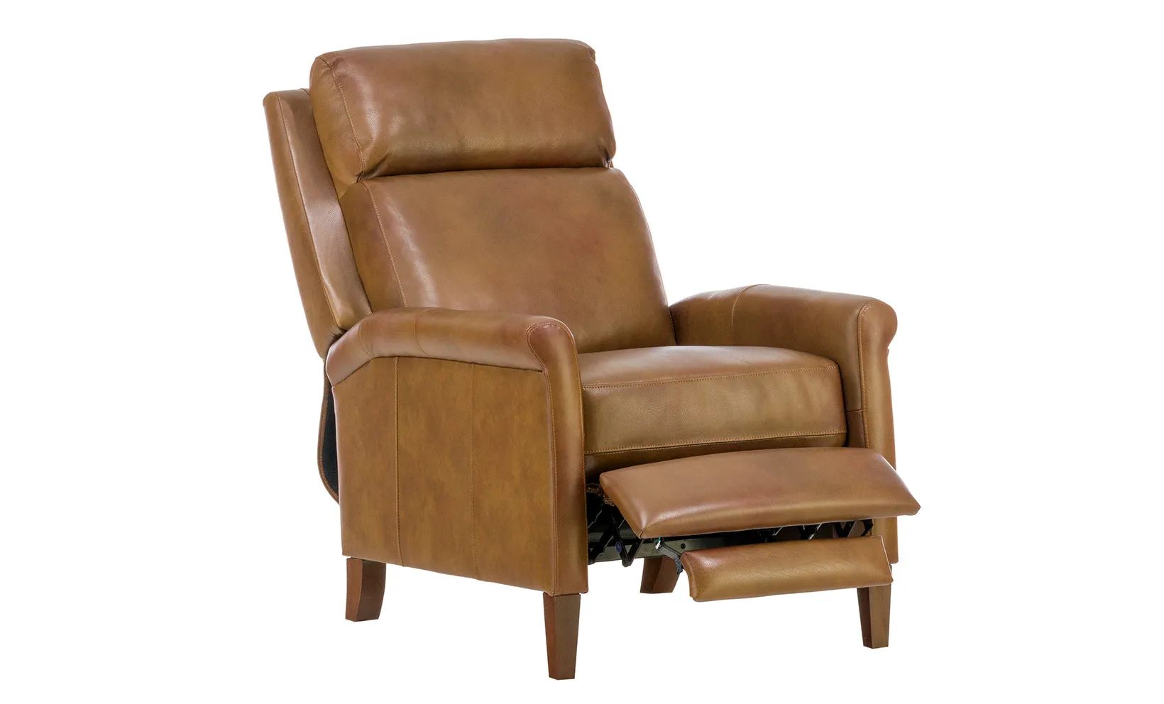 Page Leather Push Back Recliner