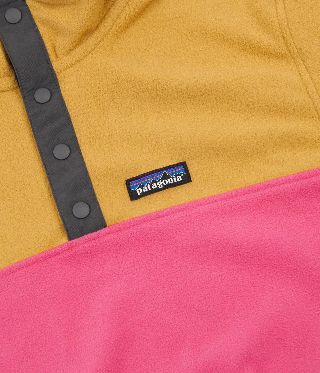 Patagonia Micro D Snap-T Pullover Fleece - Ultra Pink