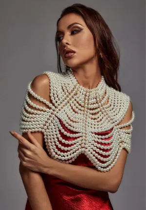 Pearl Shawl Top