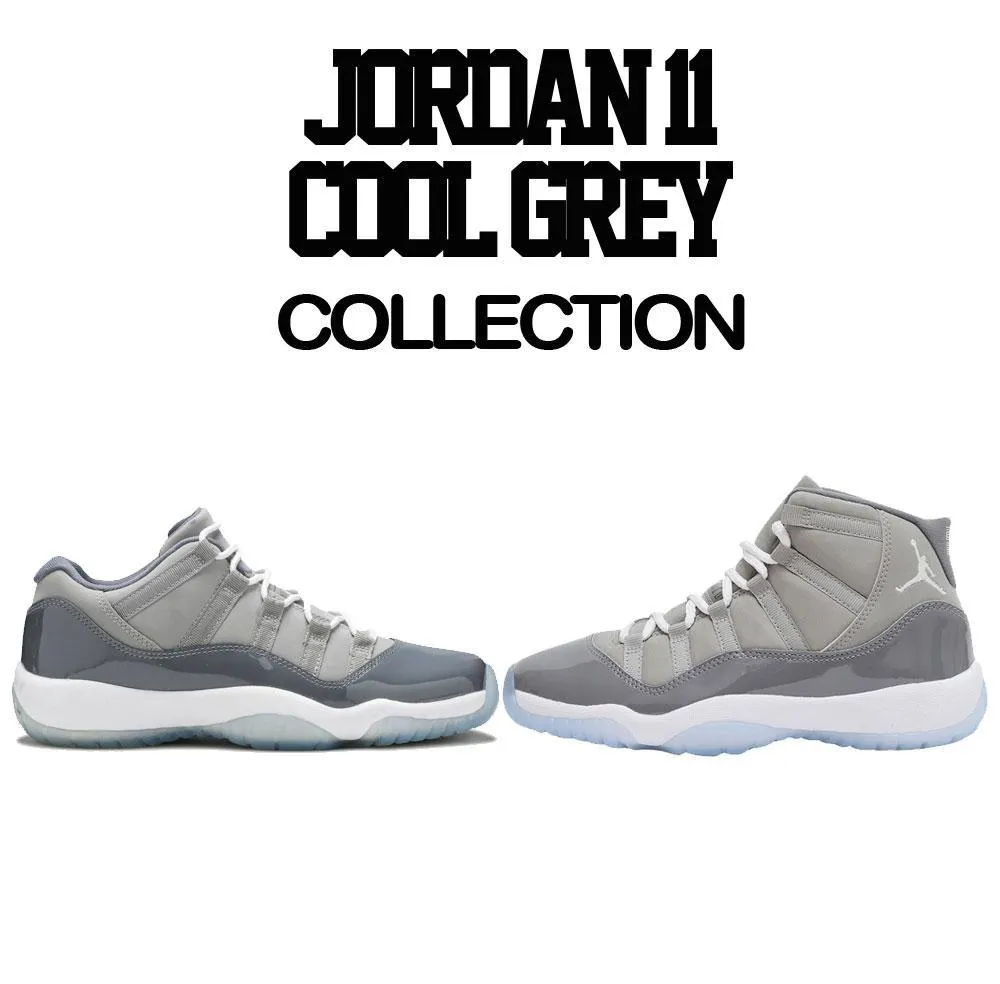 Retro 11 Cool Grey Oh Snap Shirt