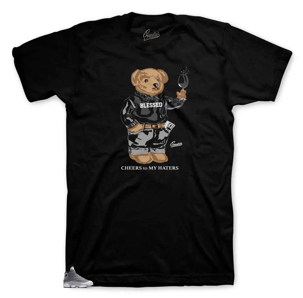 Retro 13 Atmosphere Cheers Bear Shirt