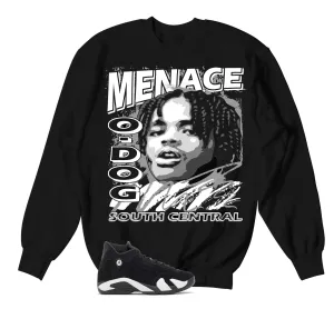 Retro 14 Black/White Nineties Sweater