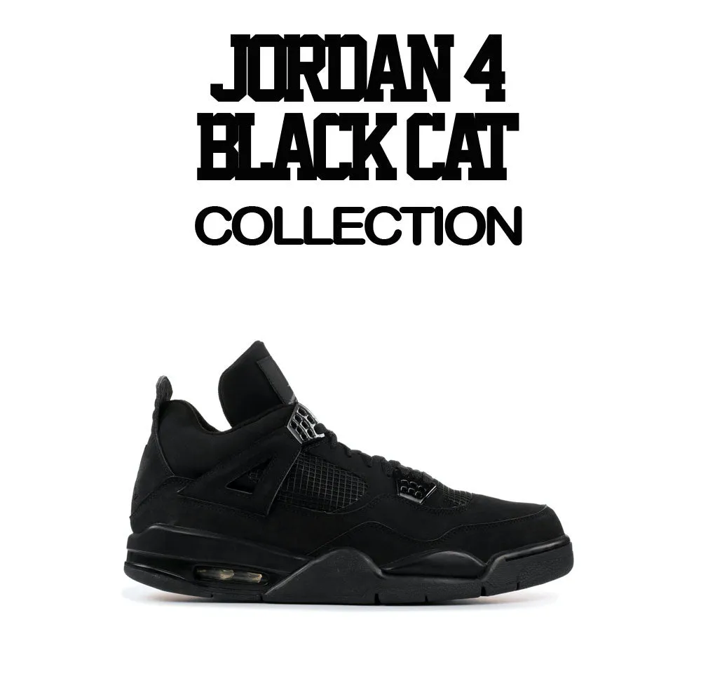Retro 4 Black Cat Savage Tendencies Sweater