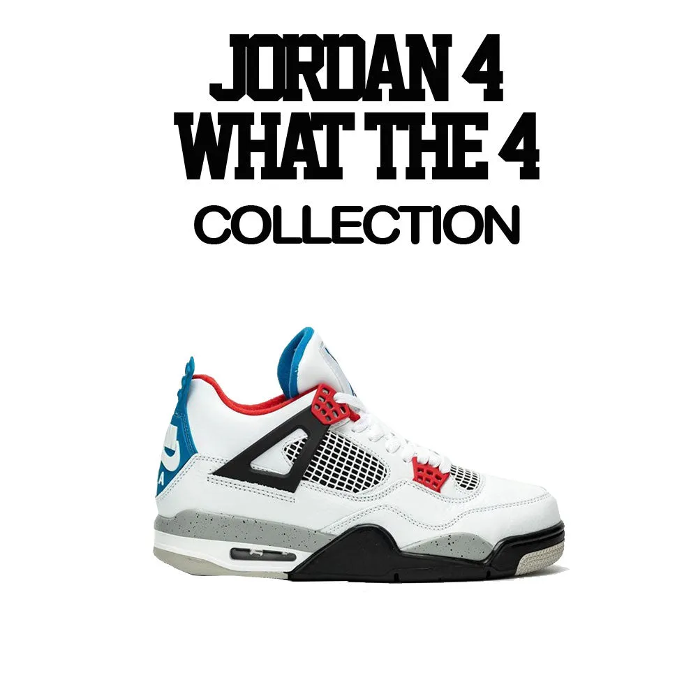 Retro 4 What The Four Gotta Be Shoes Ringer Shirt