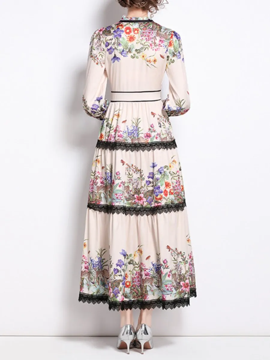 Romantic Floral Maxi Dress