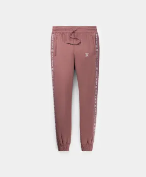 Rose Brown Tonal Etape Logo Trackpants