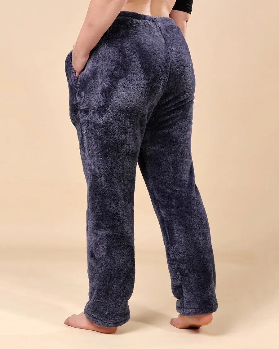 Solid Fur Pants