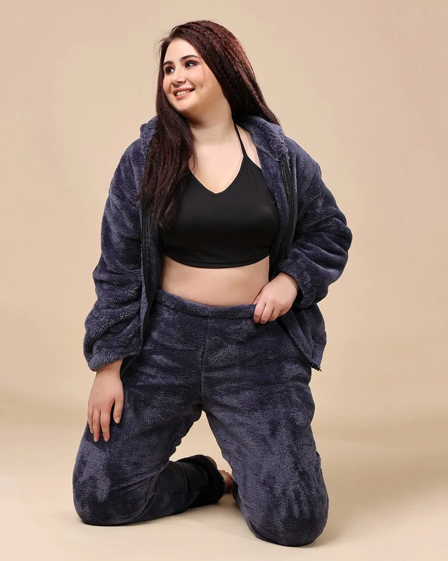 Solid Fur Pants