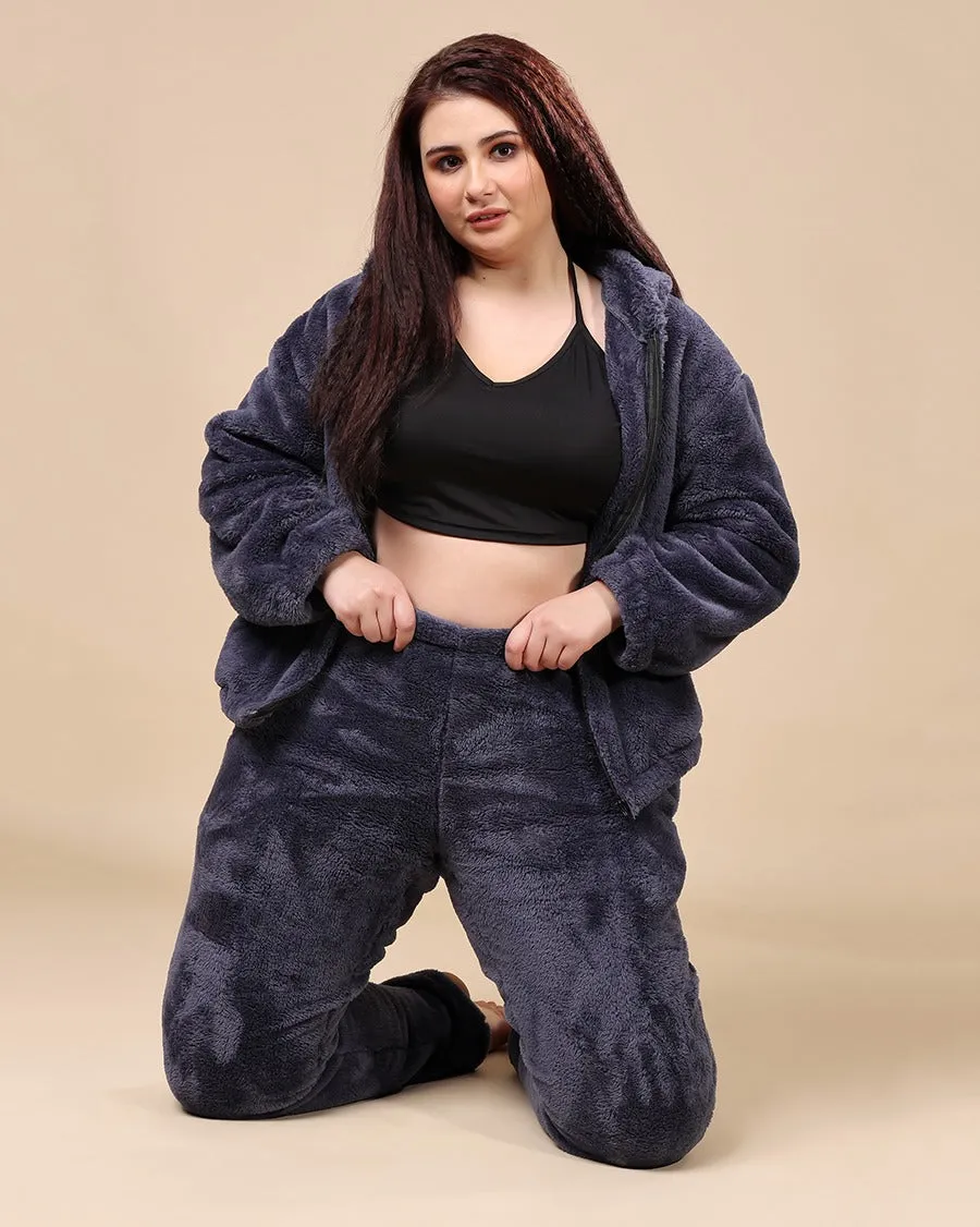 Solid Fur Pants