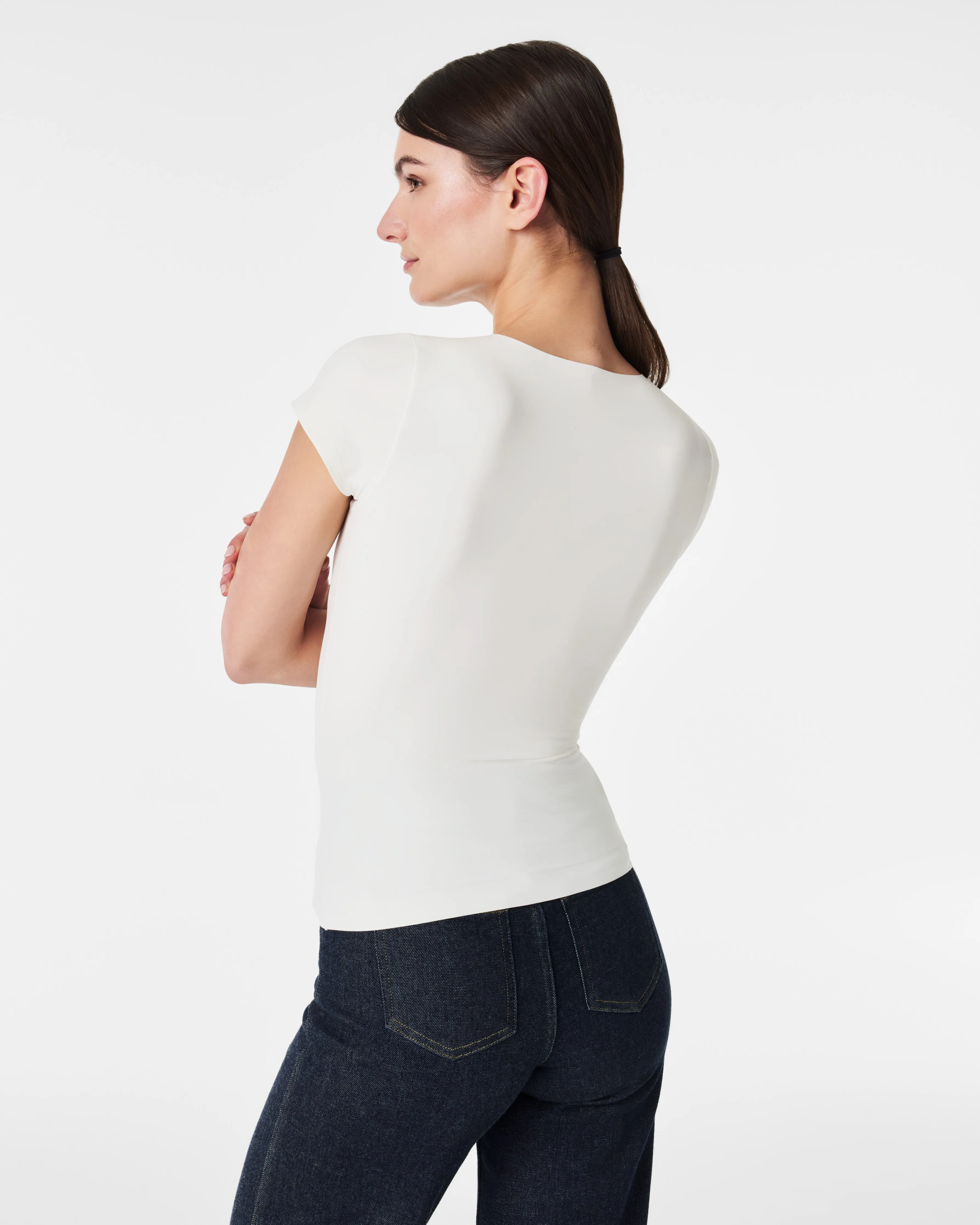 SPANX® Fit-To-You Crew Neck Tee