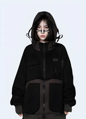 Techwear Cyberpunk Jacket Women