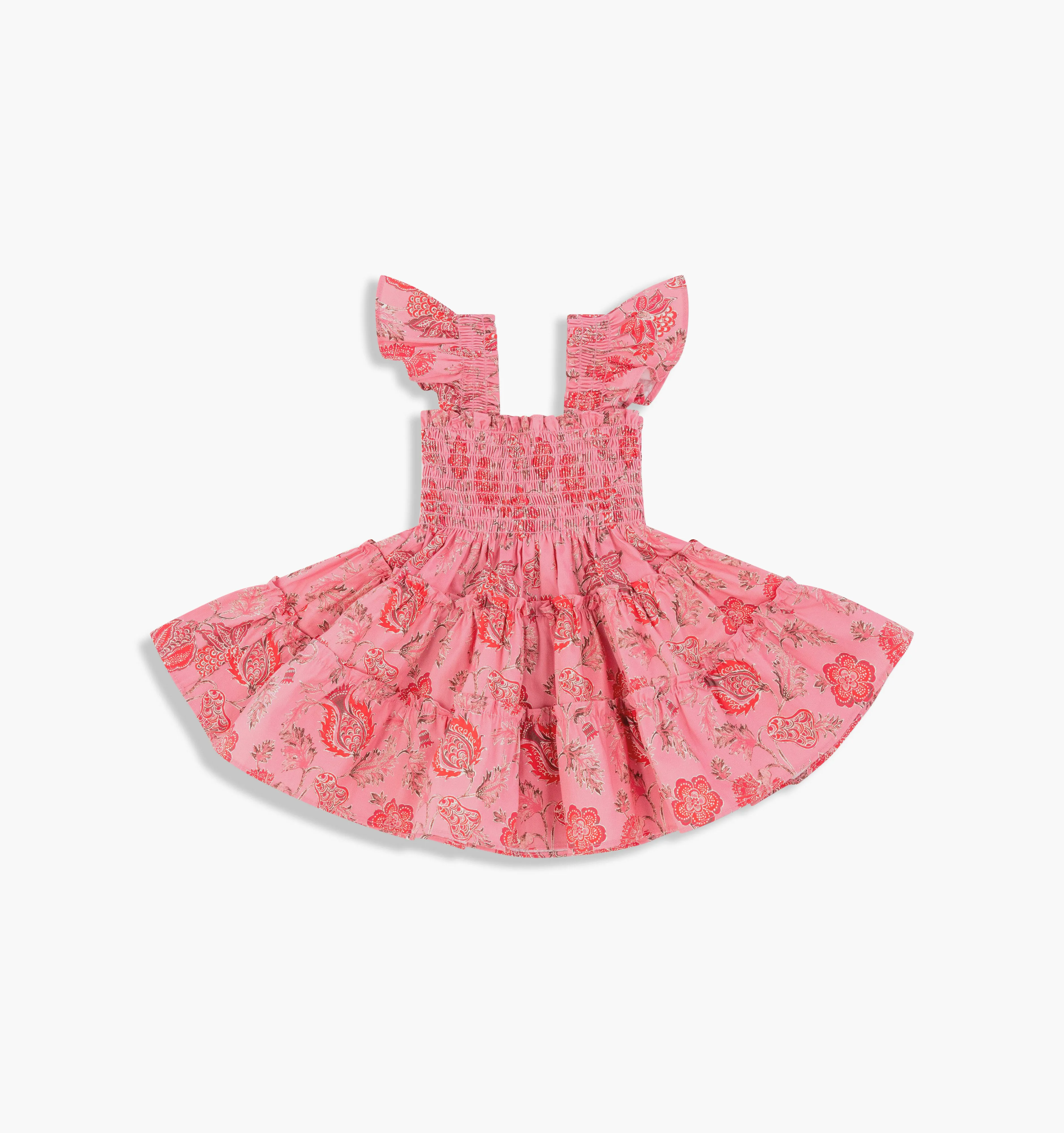 The Baby Ellie Nap Dress - Pink Pimlico Floral